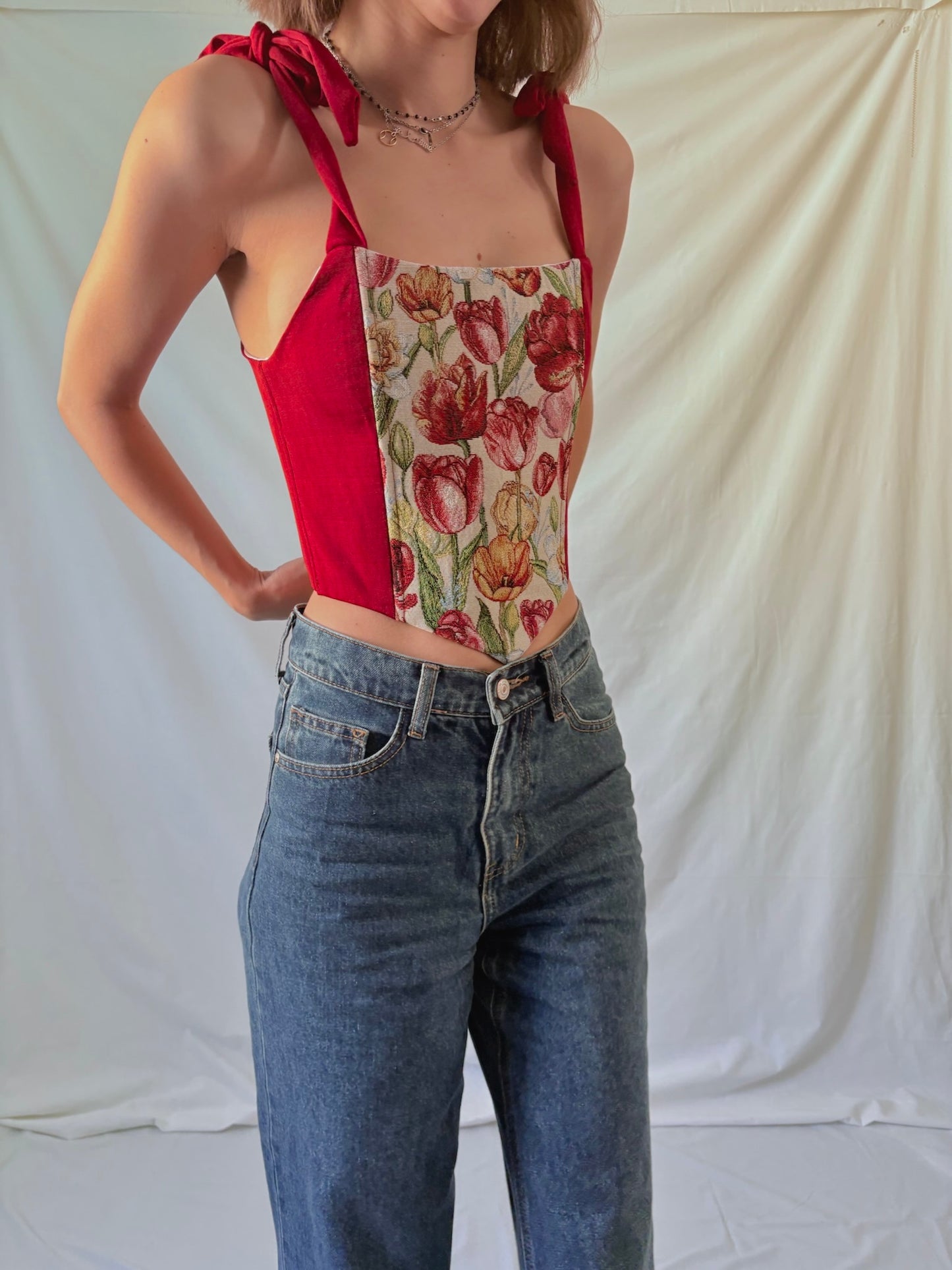 Corsetto Blooming Rouge