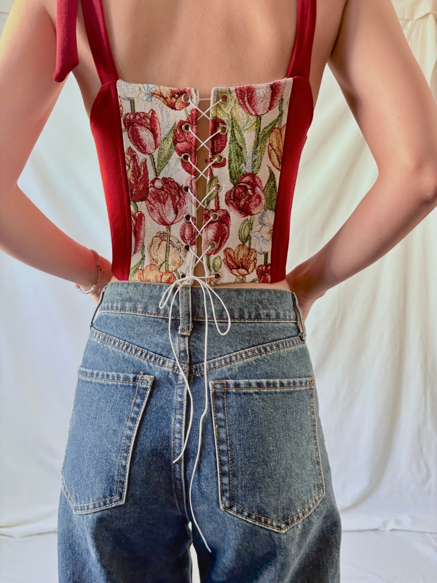 Corsetto Blooming Rouge