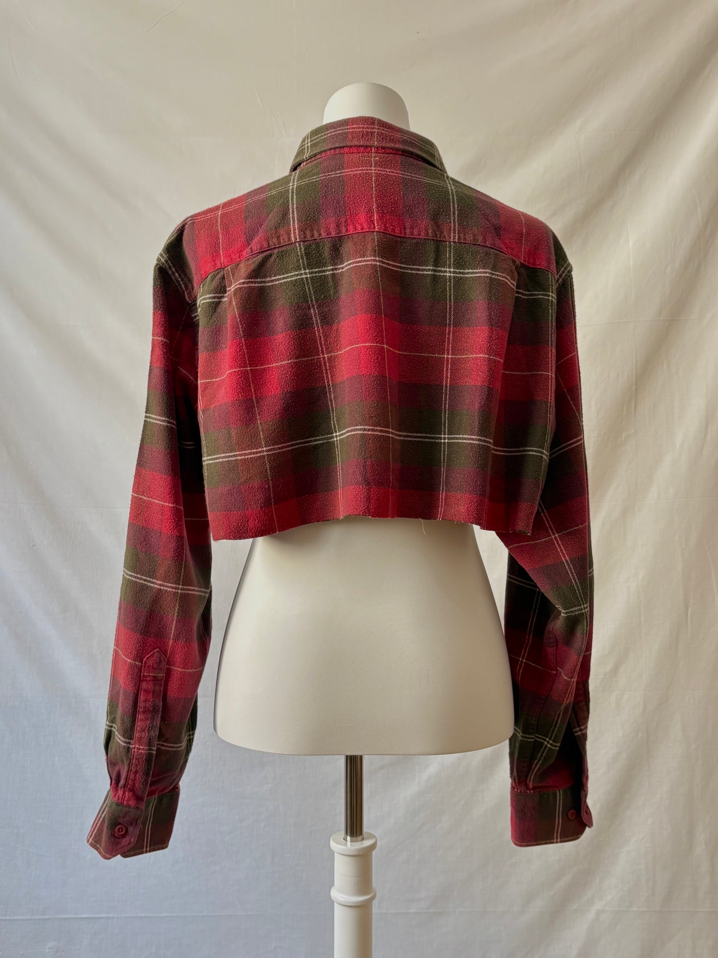 Camicia boscaiola crop