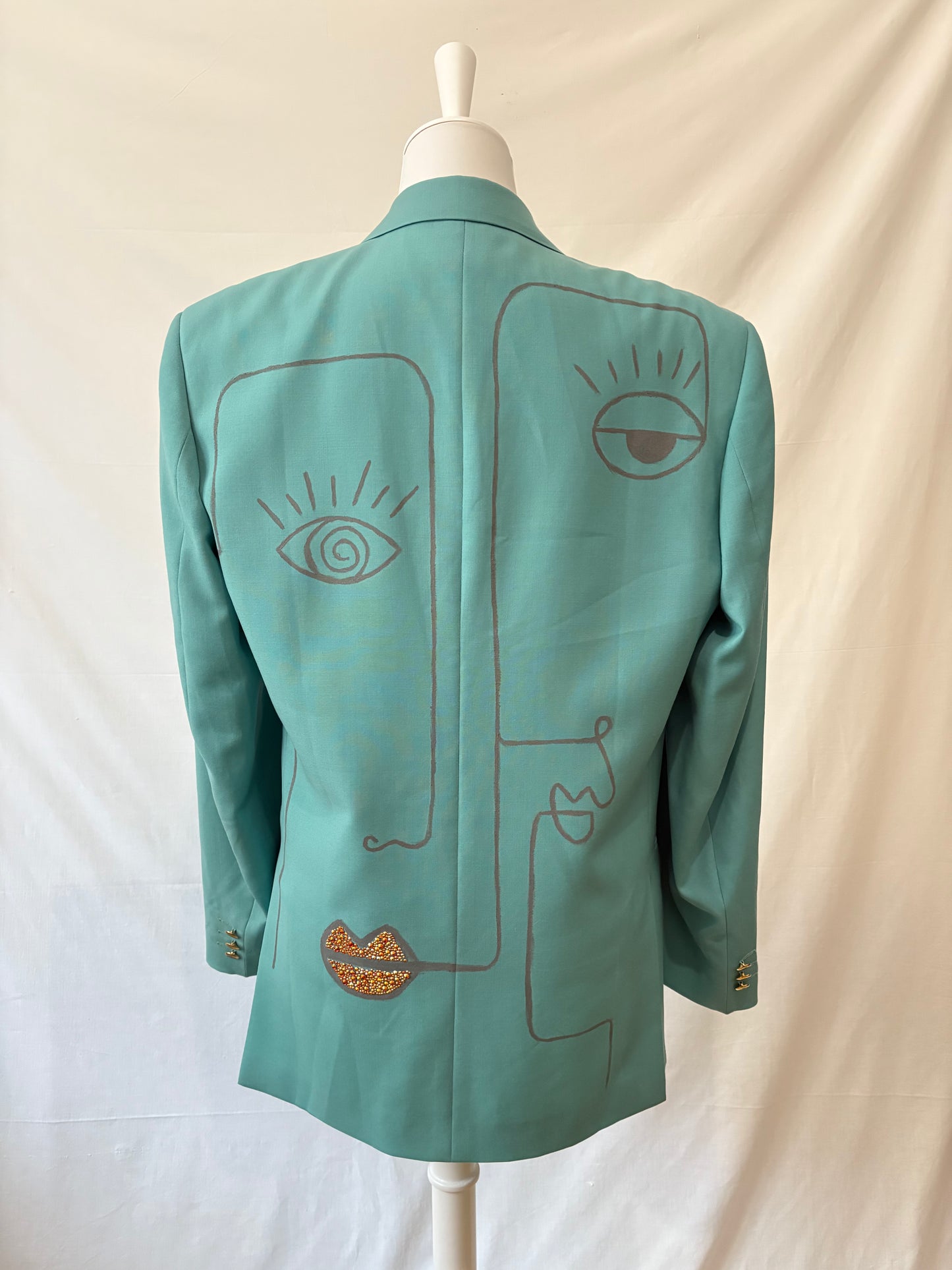 Blazer Turchese